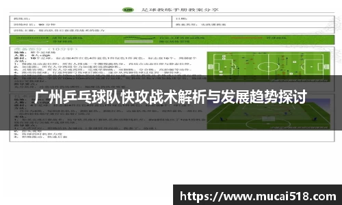 广州乒乓球队快攻战术解析与发展趋势探讨